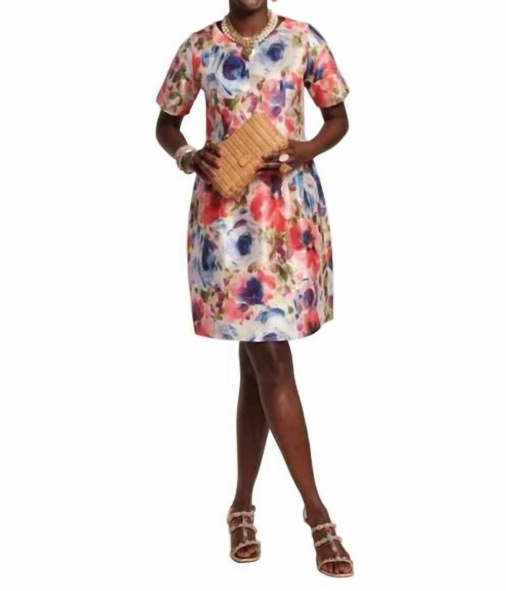 NEW FRANCES VALENTINE michelle mini dress in super bloom